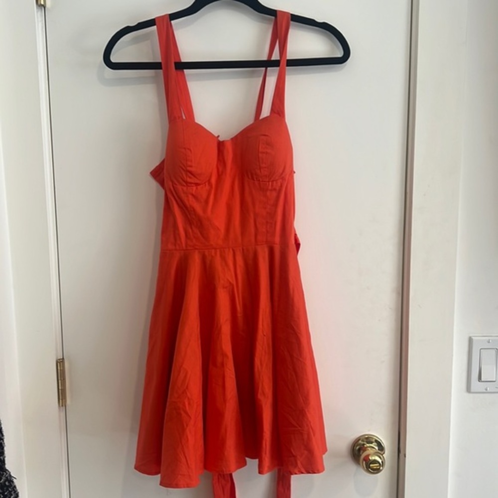 Orange Dress